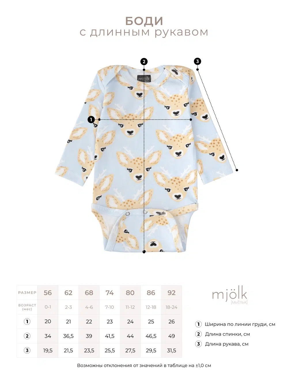 Песочник Mjolk Sleep and Play Хлопок 2