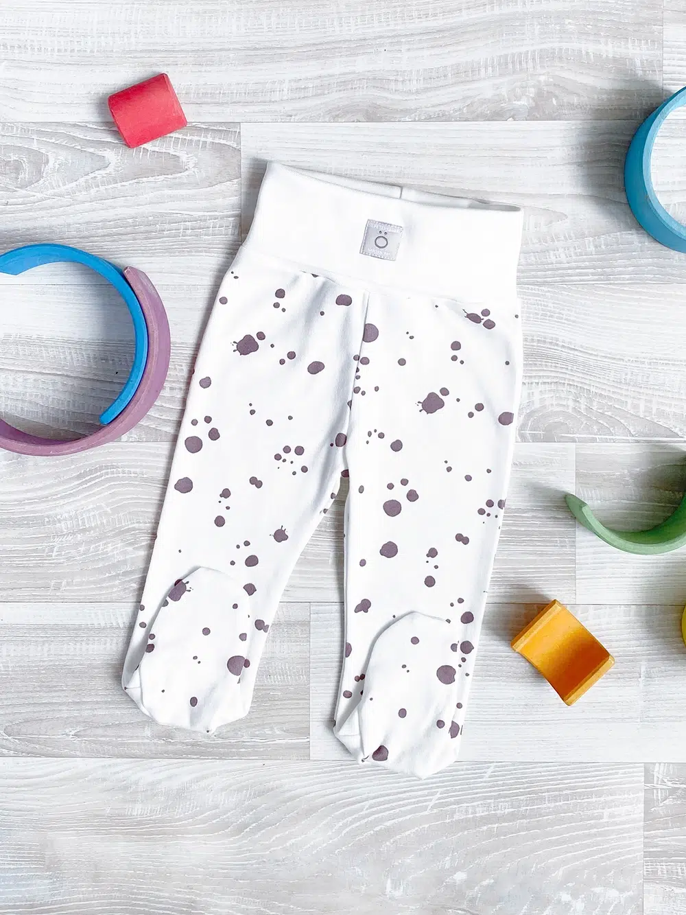 Ползунки Mjolk на широком поясе (Кляксы) 1