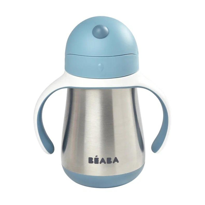 Поильник термос Beaba / TASSE PAILLE INOX 250ML W 1
