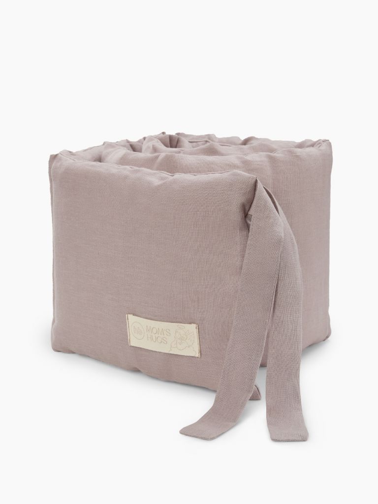 Бортик в кроватку Happy Baby Лён 1