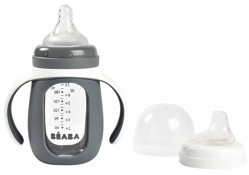 cgy1ab1bm4tsqmv2upvrt95rsuxcv14l Поильник Beaba стеклянный, 210 мл BIBERON VERRE 2