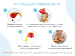 Ковш для ванны Roxy Kids Flipper с лейкой в обечайке 15