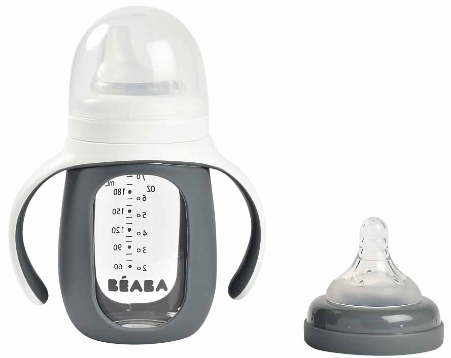 qgagdn5v5x6cg0q9wl49mdzq42cidfum Поильник Beaba стеклянный, 210 мл BIBERON VERRE 3