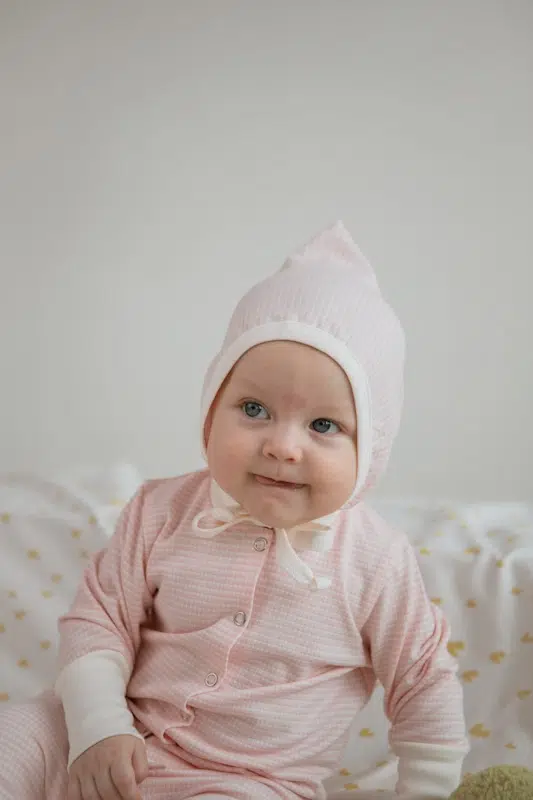 Чепчик детский Loomknits Пыльно-розовый 3