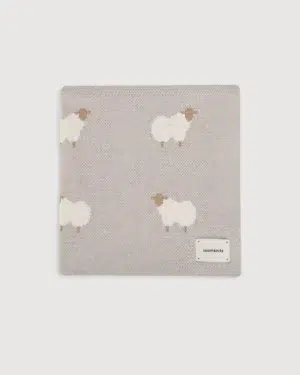 Плед детский Loomknits Animal Sheeps (80x120) 3