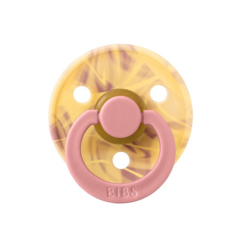 Пустышка латексная BIBS Colour Tie Dye Latex Morning Sunset 0+ мес. 1