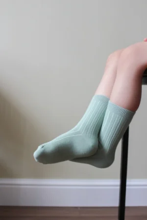 Носки детские Loomknits (Зеленый) (10-12) 4