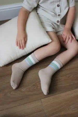 Носки детские Loomknits (Бежевый меланж) 4