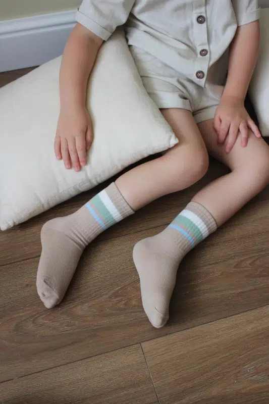 Носки детские Loomknits (Бежевый меланж) 2