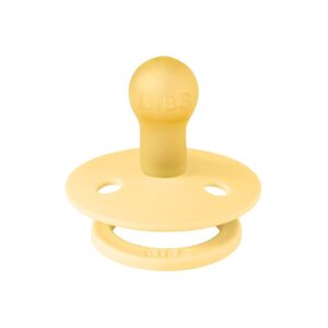 Пустышка латексная BIBS Colour Pale Butter 0+ мес. 4