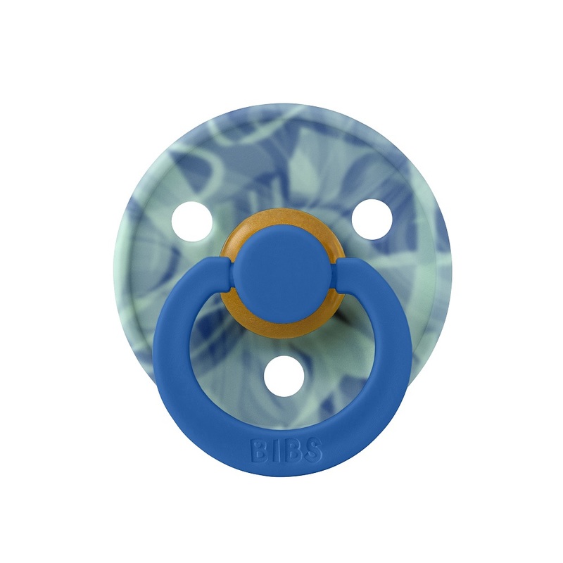 Пустышка латексная BIBS Colour Tie Dye Latex Ocean 6+ мес. 1