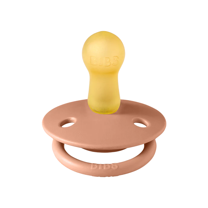 Пустышка латексная BIBS De Lux - Peach, 0+ мес. 2