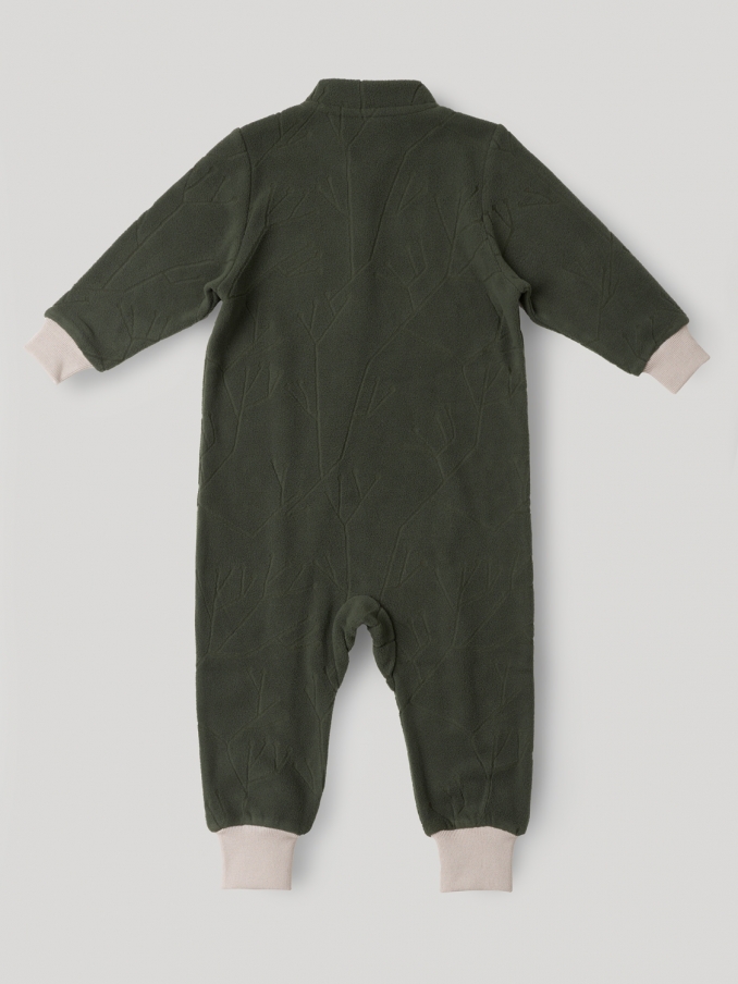 Флисовый комбинезон LEOKID SNOWBERRY GREEN SCAPE 2