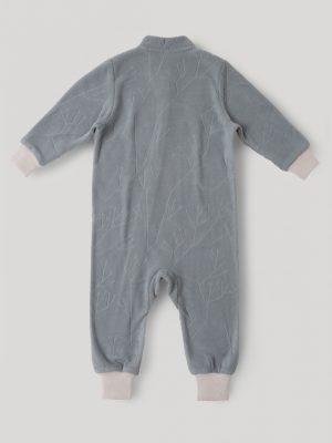 Флисовый комбинезон LEOKID SNOWBERRY GRAY STELLAR 5