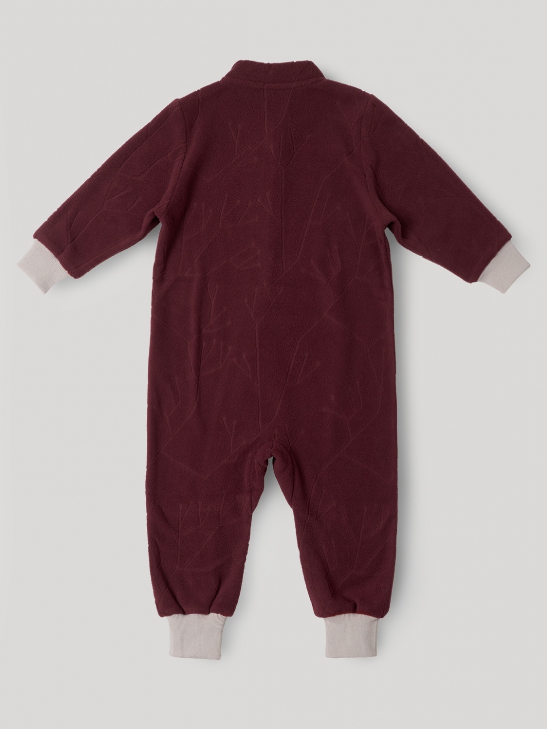 Флисовый комбинезон LEOKID SNOWBERRY REDWOOD 2