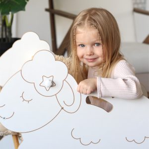 Качалка 2 в 1 Фабрика облаков "Овечка Соня" деревянная 9