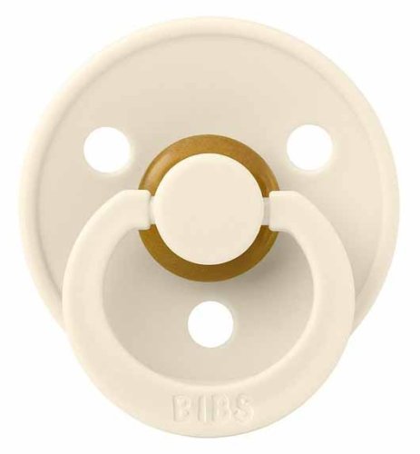 Пустышка латексная BIBS Colour Latex Anatomical Ivory 0+ мес. 1