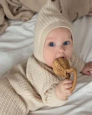 Шапка Loomknits детская Экрю 4