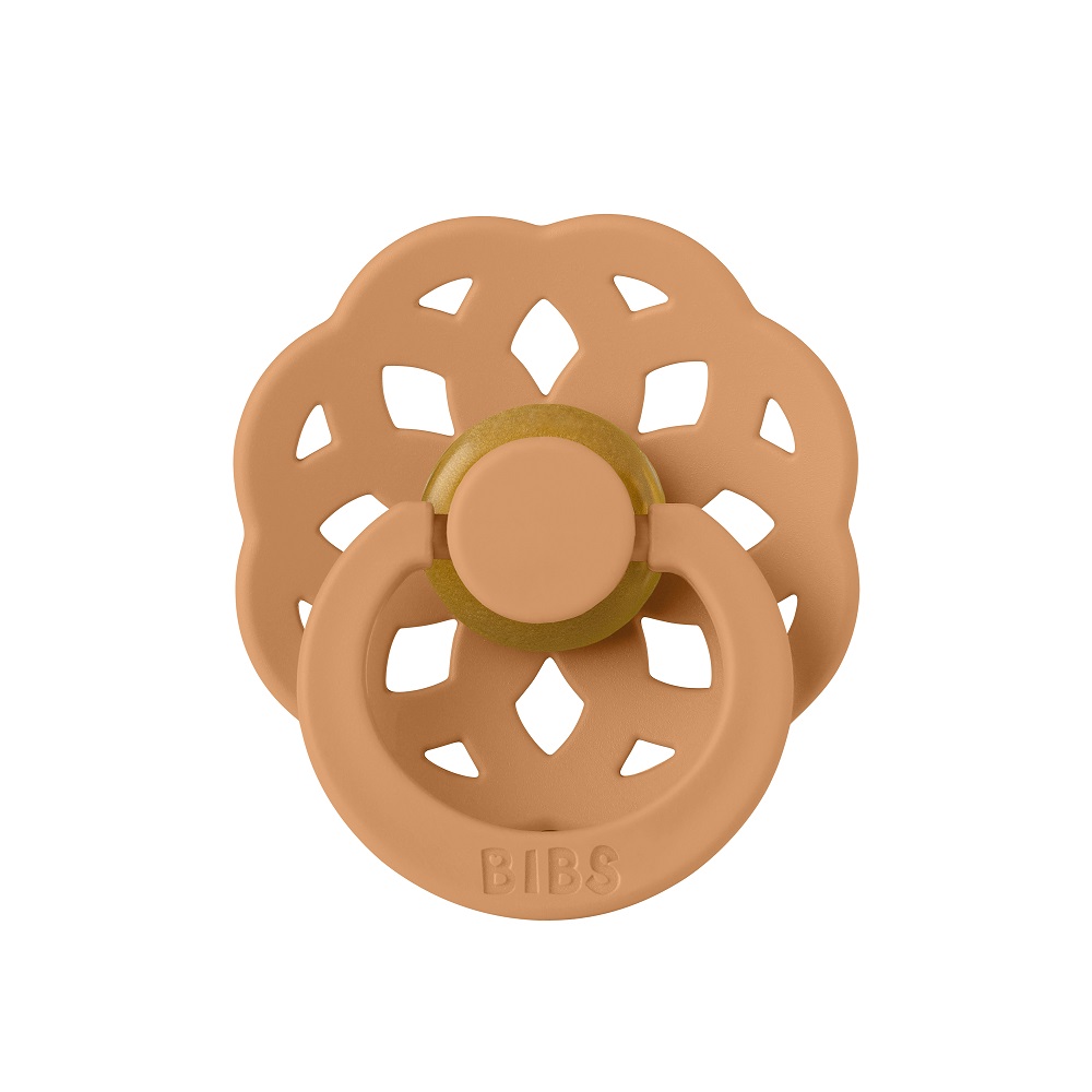 Пустышка латексная BIBS Boheme Latex Pumpkin 6+ мес. 1