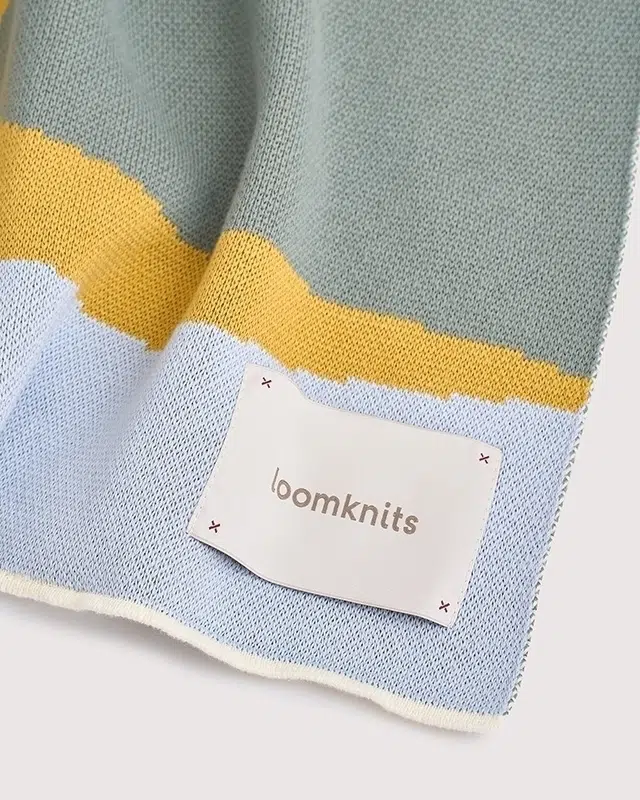 6 Плед детский Loomknits (100х100 см, Мультиколор) 2