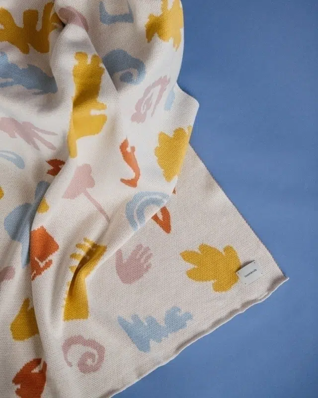 7 Плед детский Loomknits Экрю new (80x120) 1