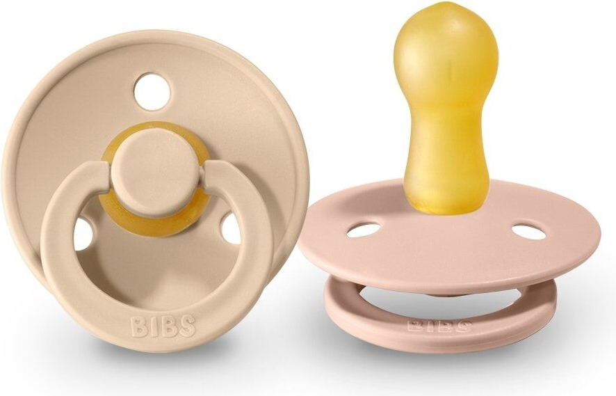 Пустышка латексная BIBS Colour Pale Butter 6+ мес. 1
