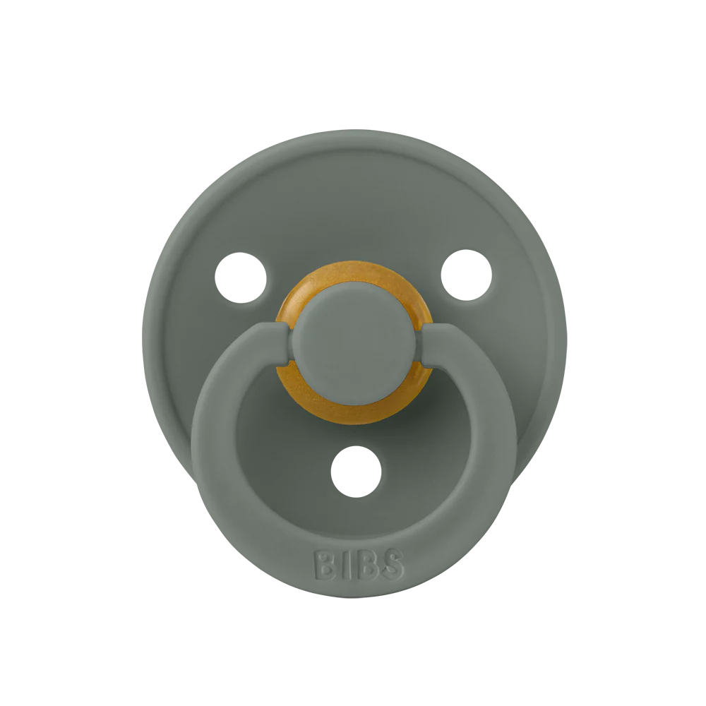 Пустышка латексная BIBS Colour Pine 6+ мес. 1