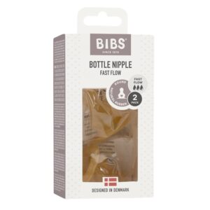Соски сменные для бутылочек Bibs Bottle Nipple 2 Pact - быстрый поток (2шт) 6