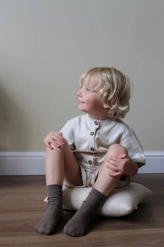 Носки детские Loomknits (Шоколад) 2