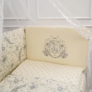 Набор для прямоугольной к-ти 6 пр. Lapetti "Райский сад" цв.сливочный 15