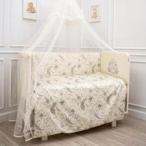 Набор для прямоугольной к-ти 6 пр. Lapetti "Райский сад" цв.сливочный 22