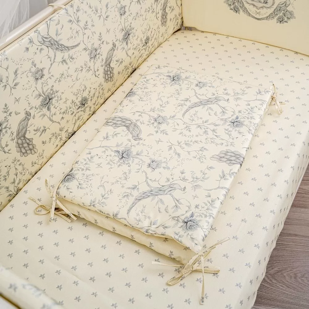 Набор для прямоугольной к-ти 6 пр. Lapetti "Райский сад" цв.сливочный 12