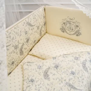 Набор для прямоугольной к-ти 6 пр. Lapetti "Райский сад" цв.сливочный 19