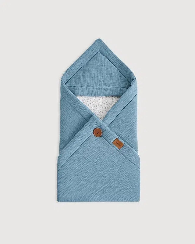 Конверт детский Loomknits лето (Бирюзовый) 1