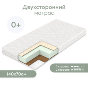 Матрас детский беспружинный Happy Baby 140*70 18