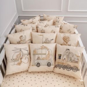 Кпб 6 предметов для овальной и круглой кроватки "Письмо другу" 26