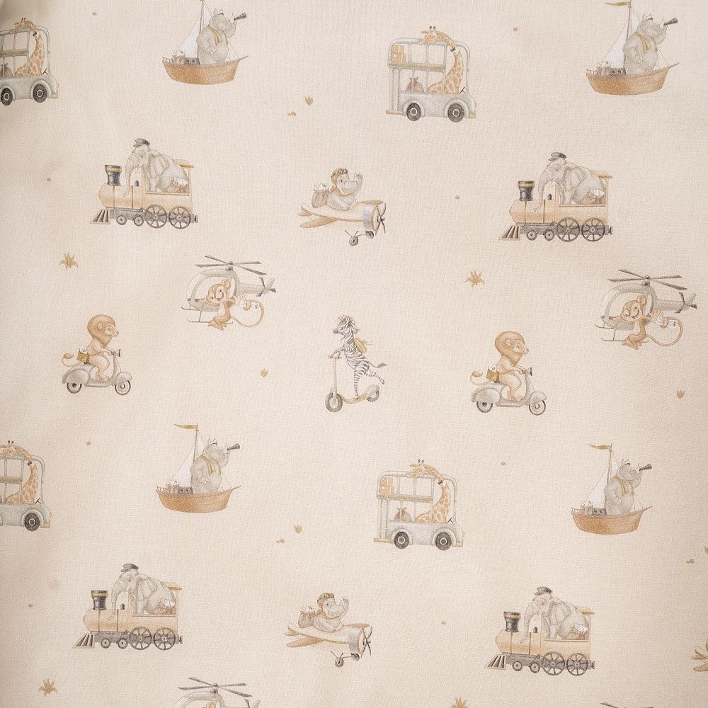 Кпб 6 предметов для овальной и круглой кроватки "Письмо другу" 10