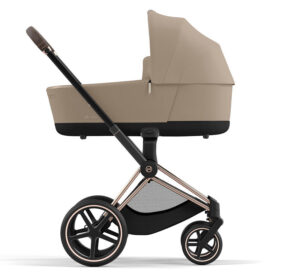 Коляска 2 в 1 Cybex Priam IV Cozy Beige рама Rosegold 31