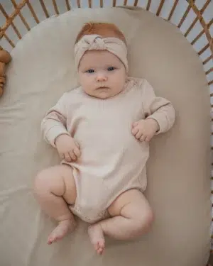 Боди детское Loomknits Латте 6