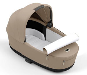 Коляска 2 в 1 Cybex Priam IV Cozy Beige рама Rosegold 37