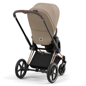 Коляска 2 в 1 Cybex Priam IV Cozy Beige рама Rosegold 30