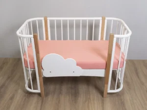 31555512 Кроватка КАРАМЕЛЬ с комплектом матрасов и маятником 14