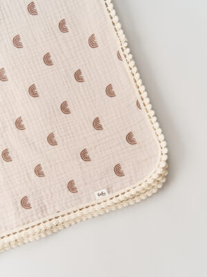 Плед муслиновый BUNGLY "Радуга" 9