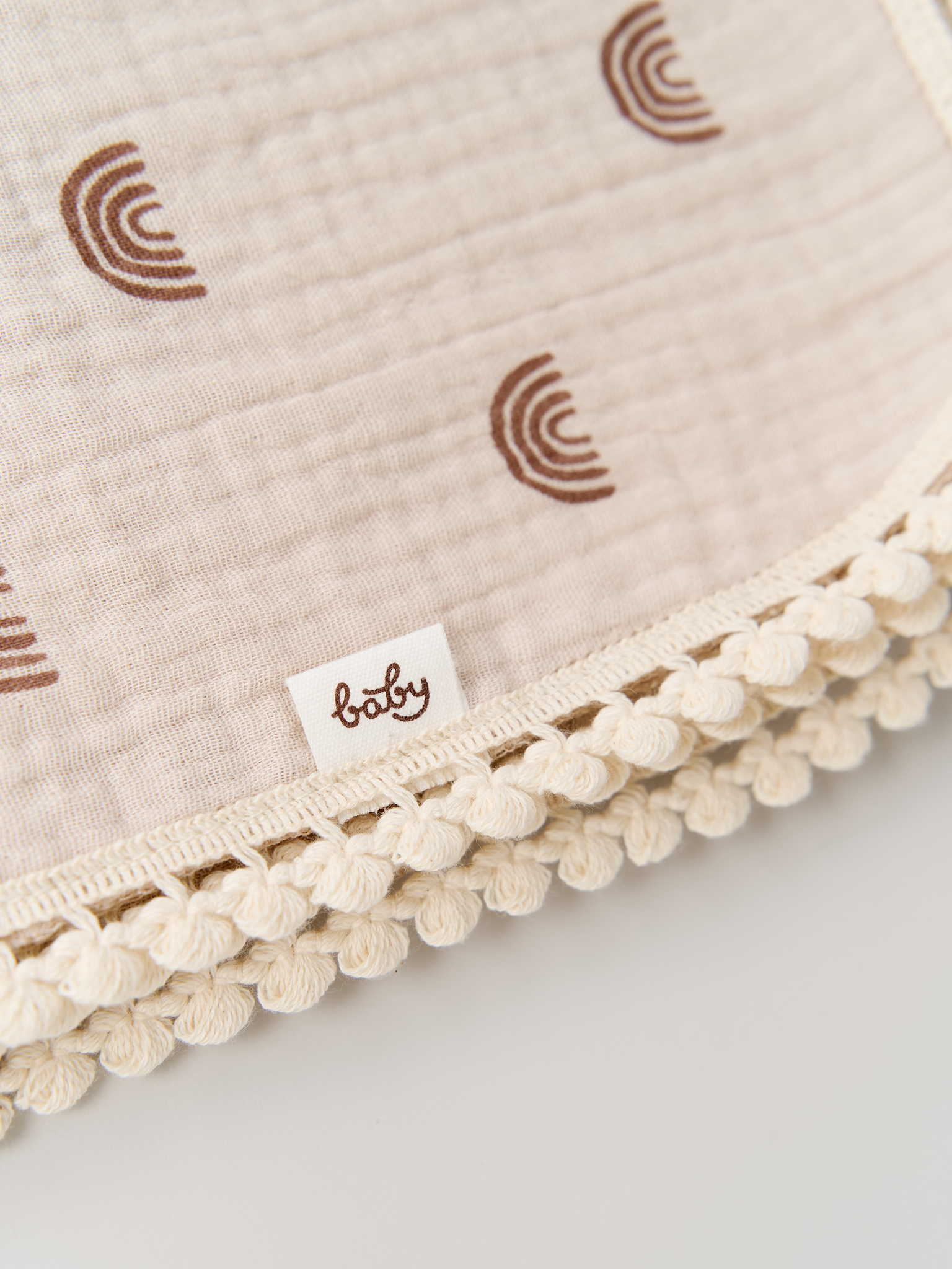 Плед муслиновый BUNGLY "Радуга" 4