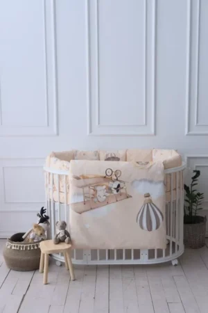 Комплект 6 пр. для прямоугольной кроватки "Навстречу приключениям" 8