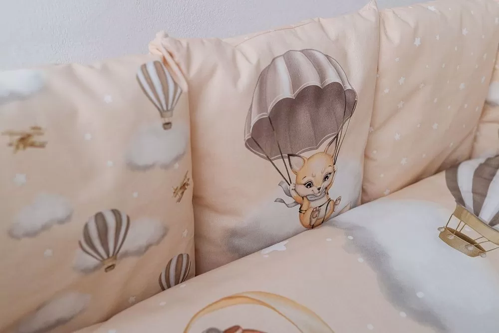 Комплект 6 пр. для прямоугольной кроватки "Навстречу приключениям" 2