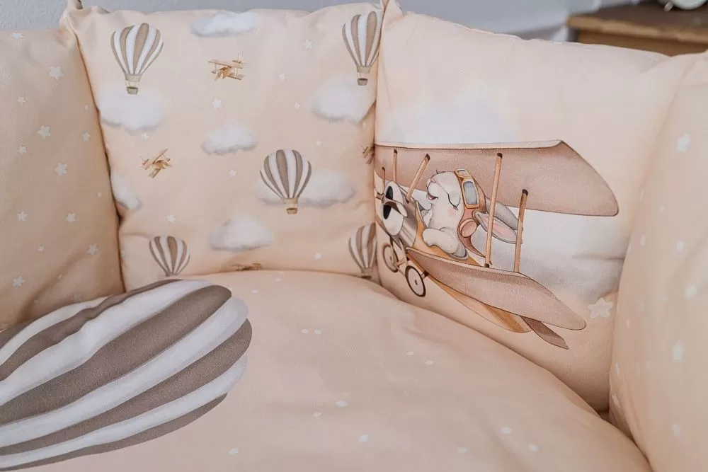 Комплект 6 пр. для прямоугольной кроватки "Навстречу приключениям" 7