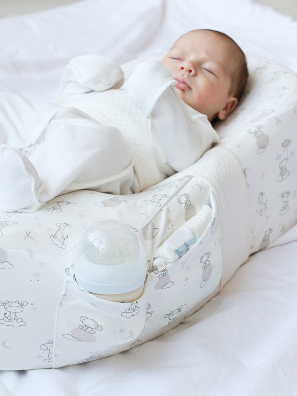 Съемный чехол для кокона "Зёвушка" Simple Муслин 2