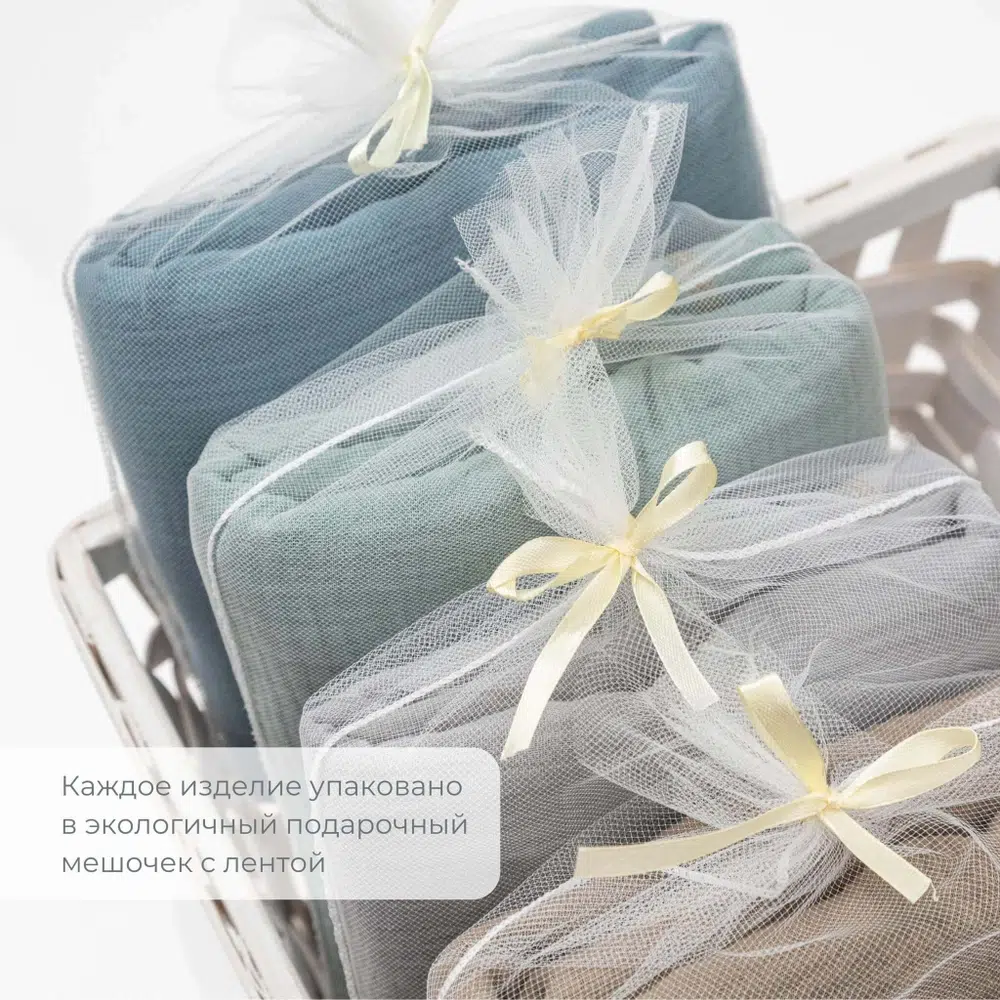 Плед-пелёнка Mjolk (100см*100см) из муслинового хлопка 4