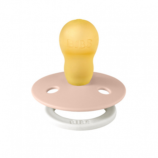 Пустышка латексная ночная BIBS Colour Glow Baby Blue 18+ мес. 2